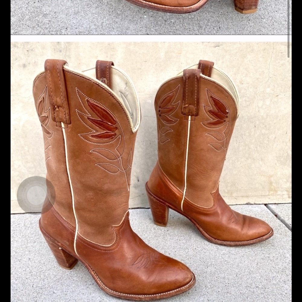 ACME VINTAGE WESTERN BOOT. Size 7.5